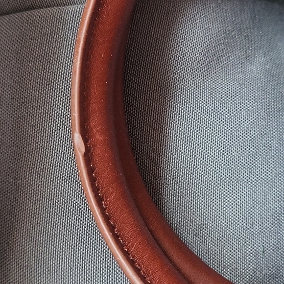 Lucky Brand Cowhide Leather Crossbody Top Handle Satchel - Picture 6 of 16